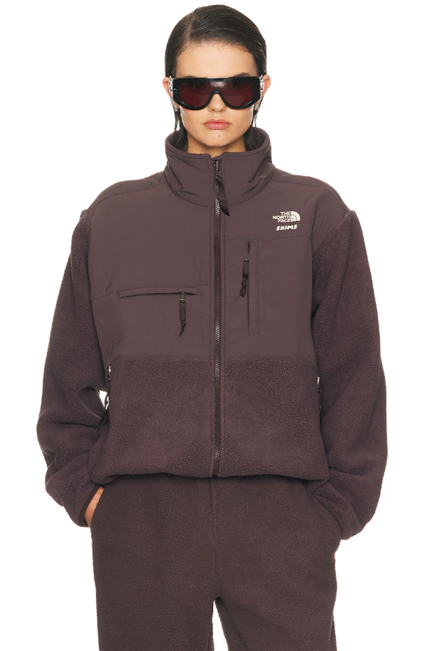 NWT The North Face x SKIMS 1995 Denali Fleece Jacket in Phoenix Size XS